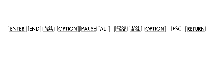 BKCap Regular  Free Fonts Download