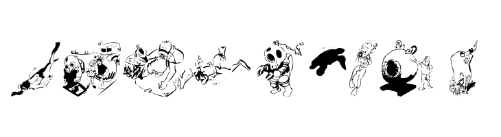 Taucher  Free Fonts Download