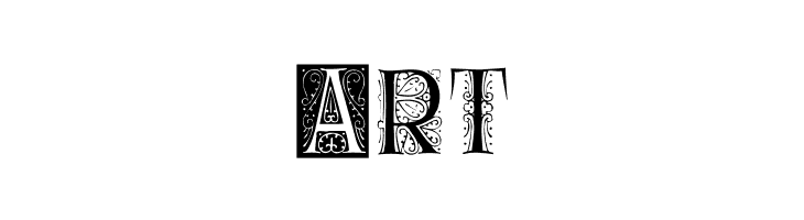 DelitschInitialen  Free Fonts Download