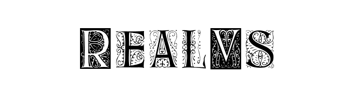 DelitschInitialen  Free Fonts Download