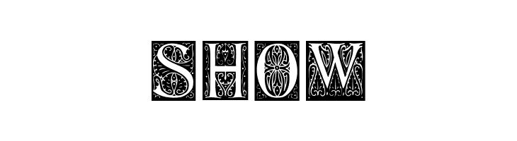 DelitschInitialen  Free Fonts Download