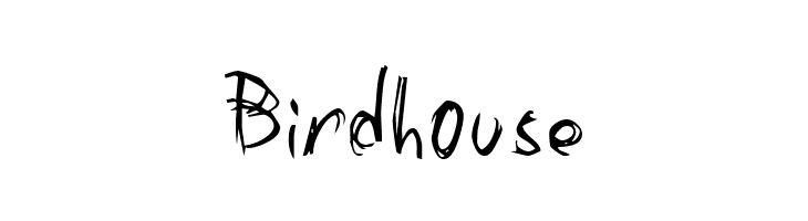 Birdhouse Serious Doubts Normal Font