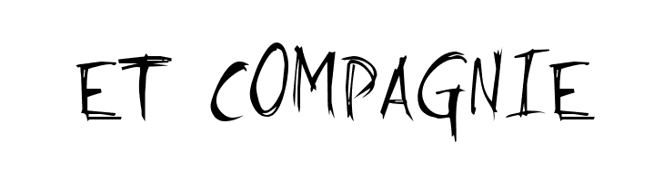 ET%2BCOMPAGNIE Serious Doubts Normal Font