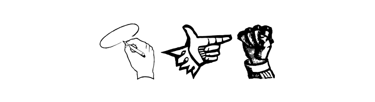 HandsUpHandsDown  Free Fonts Download