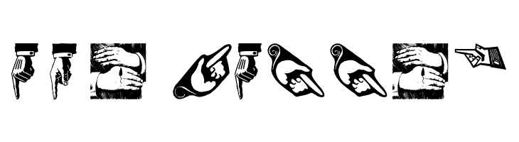 HandsUpHandsDown  Free Fonts Download