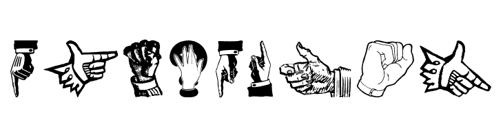 HandsUpHandsDown  Free Fonts Download