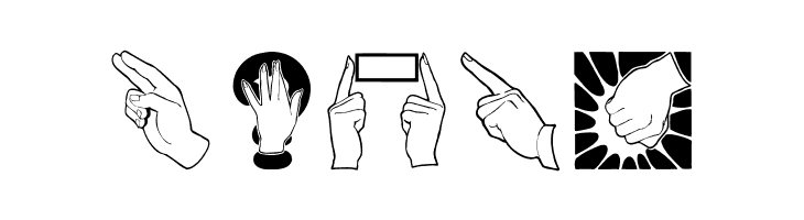 HandsUpHandsDown  Free Fonts Download