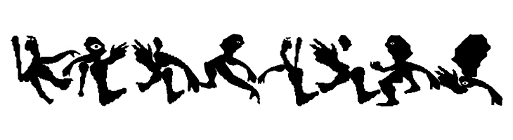 HumanDeformations  Free Fonts Download