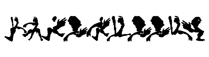 HumanDeformations  Free Fonts Download