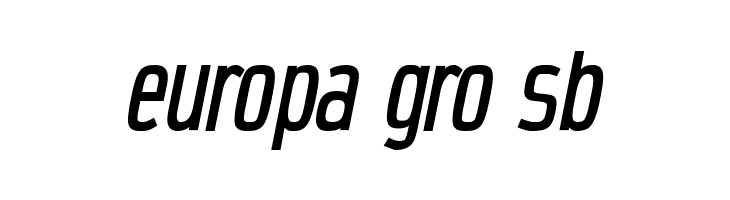 CondensansPaneurope-MediumOblique  Free Fonts Download