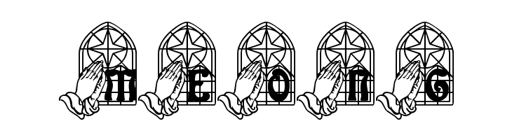 We Pray  Free Fonts Download