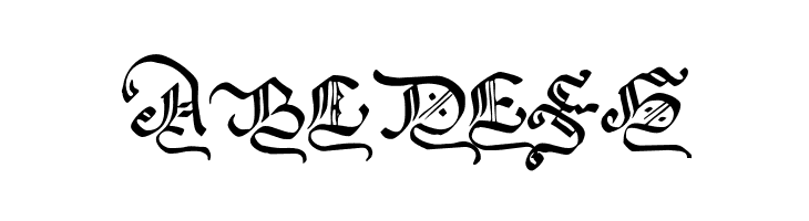 GothicMajuscles  Free Fonts Download