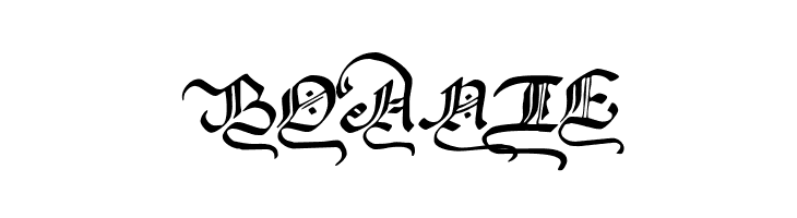 GothicMajuscles  Free Fonts Download