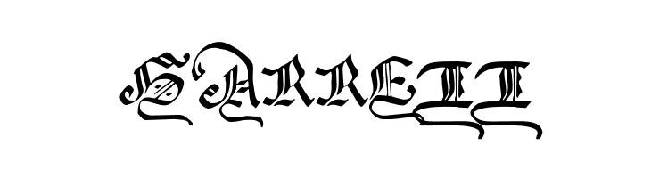 GothicMajuscles  Free Fonts Download