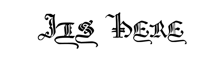 GothicMajuscles  Free Fonts Download