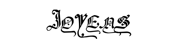 GothicMajuscles  Free Fonts Download