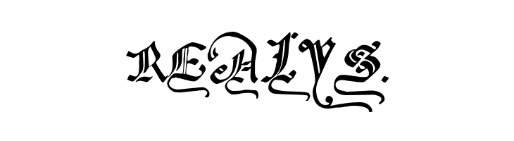 GothicMajuscles  Free Fonts Download