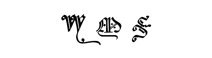 GothicMajuscles  Free Fonts Download