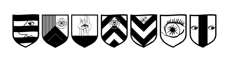 AugenWappen  Free Fonts Download