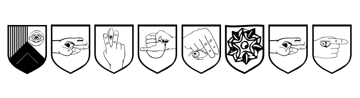 AugenWappen  Free Fonts Download