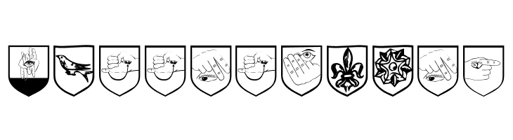 AugenWappen  Free Fonts Download