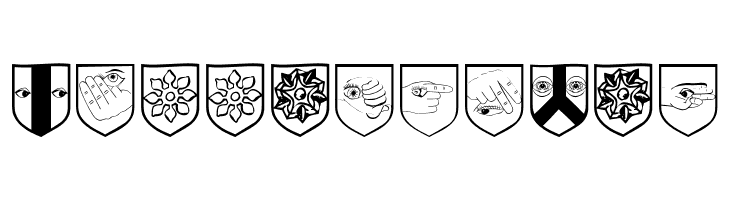 AugenWappen  Free Fonts Download