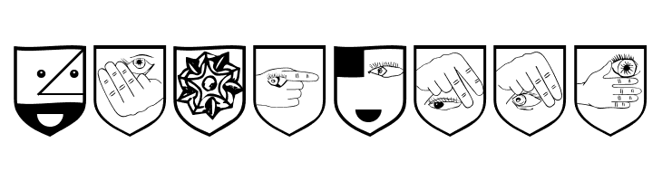 AugenWappen  Free Fonts Download