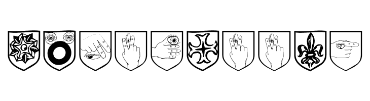 AugenWappen  Free Fonts Download