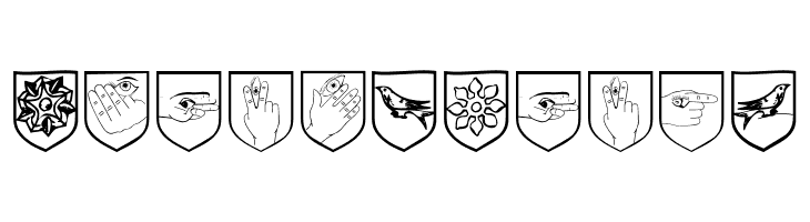 AugenWappen  Free Fonts Download