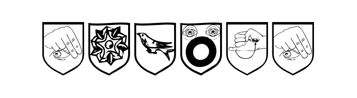 AugenWappen  Free Fonts Download