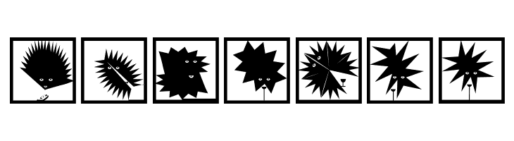 ZagzagHeadsTwo  Free Fonts Download