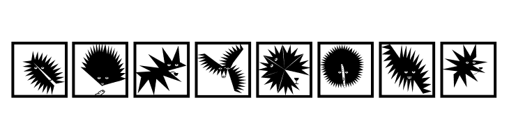 ZagzagHeadsTwo  Free Fonts Download