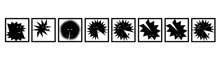 ZagzagHeadsTwo  Free Fonts Download