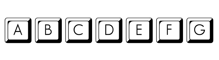 KeyCapsFLF  Free Fonts Download