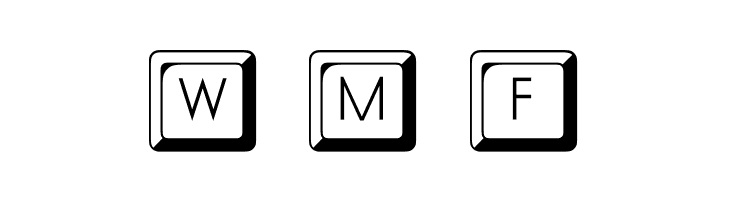 KeyCapsFLF  Free Fonts Download