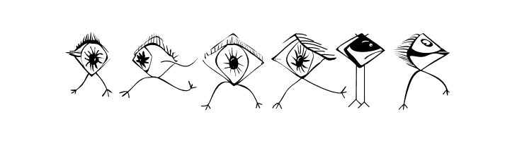 BirdsNFishes  Free Fonts Download