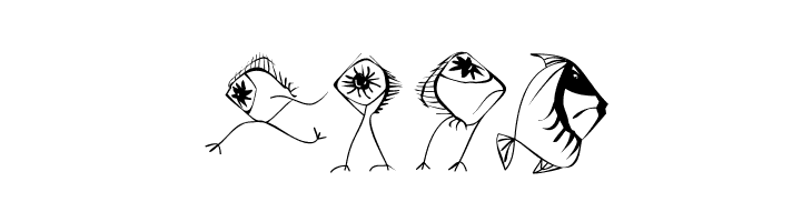 BirdsNFishes  Free Fonts Download