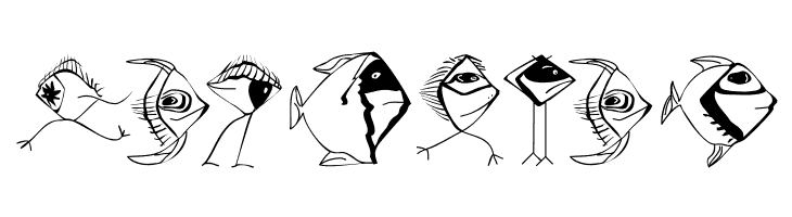 BirdsNFishes  Free Fonts Download