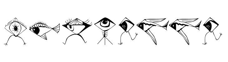 BirdsNFishes  Free Fonts Download