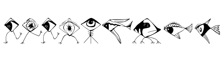 BirdsNFishes  Free Fonts Download