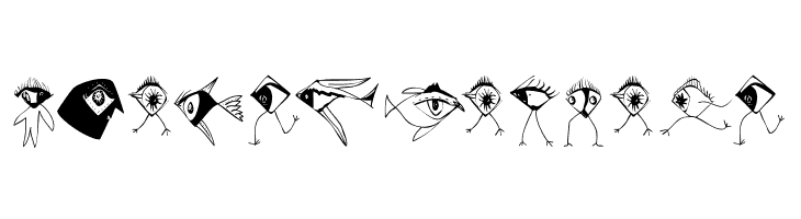 BirdsNFishes  Free Fonts Download