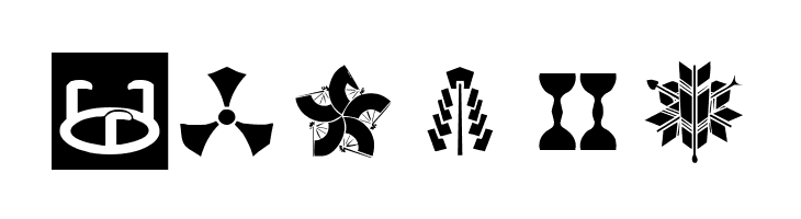 Orient Pattern Dings Set 3  Free Fonts Download