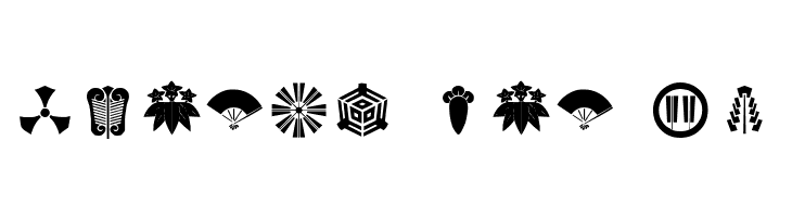 Orient Pattern Dings Set 3  Free Fonts Download