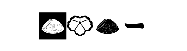 Orient Pattern Dings Set 2  Free Fonts Download