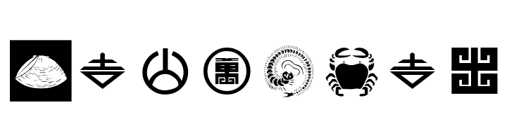 Orient Pattern Dings Set 2  Free Fonts Download