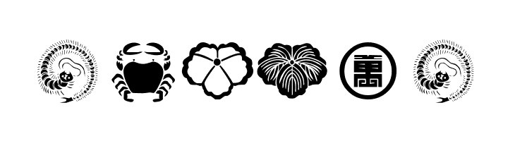 Orient Pattern Dings Set 2  Free Fonts Download