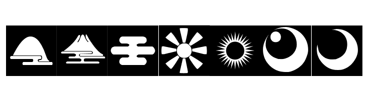 Orient Pattern Dings Set 5  Free Fonts Download