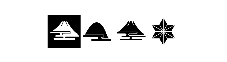 Orient Pattern Dings Set 5  Free Fonts Download