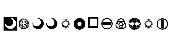 Orient Pattern Dings Set 5  Free Fonts Download