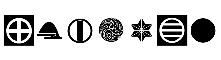Orient Pattern Dings Set 5  Free Fonts Download